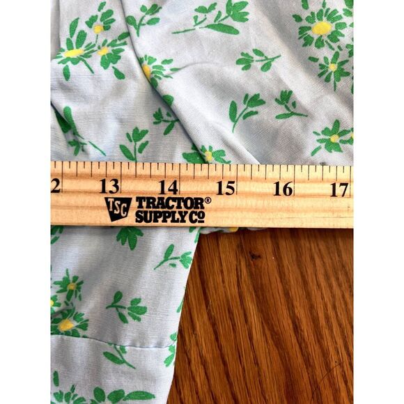 Zara Floral Linen Blend Crop Top Small - Picture 5 of 5